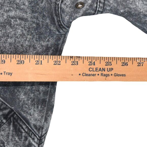 Nike Challenge Court Andre Agassi Acid Wash Jacket Fits L Black 90s 80s Retro - Picture 13 of 14